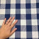 Fabric Ref 5610 - Check Cotton Mix - Image 3