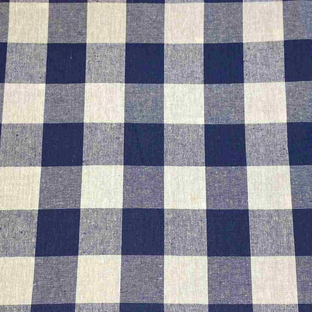 5610 Fabric Ref 5610 - Check Cotton Mix - Image 1