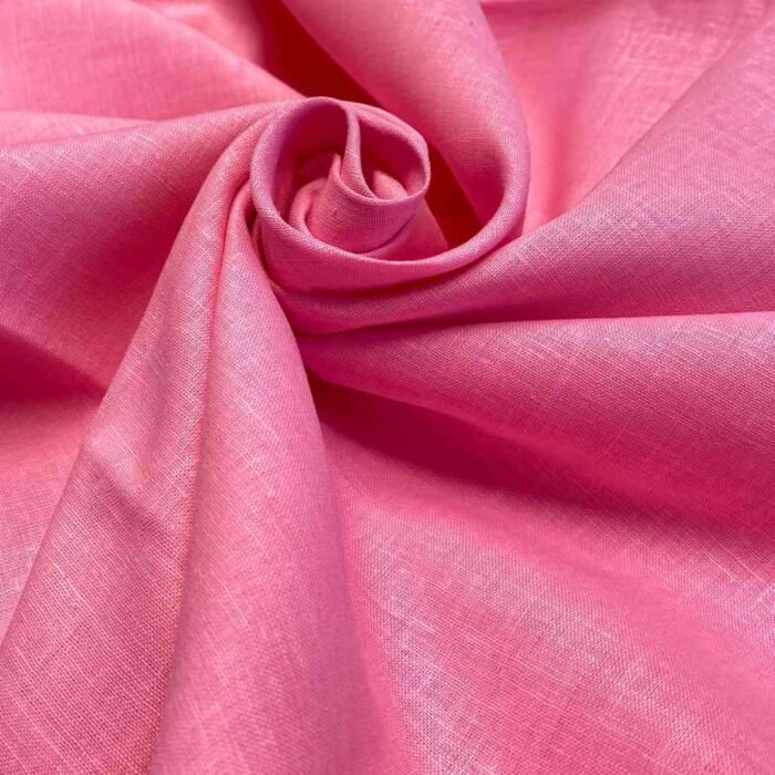 Fabric Ref 5636 - Pink Cotton Linen - Image 1