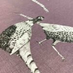 Fabric Ref 5671 – Pheasants Canvas Cotton - Image 3