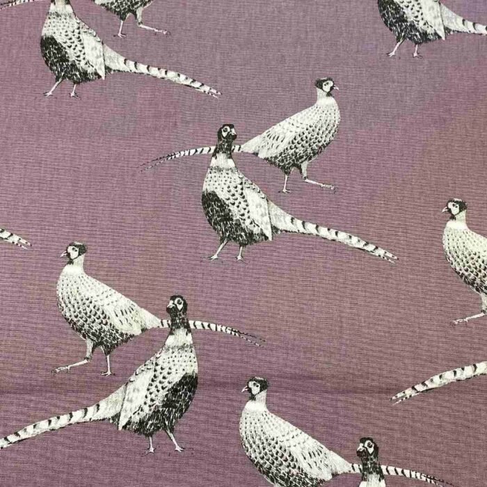 Fabric Ref 5671 – Pheasants Canvas Cotton - Image 1