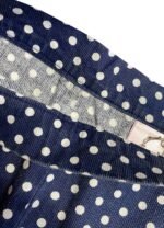 Blue spot textured cotton Culottes - ref 223 - Resale item - Approx 10-12 - Image 3