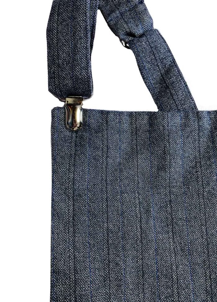 Blue Stripe Dungarees - ref 222 - Resale item - Approx 12-14 - Image 3