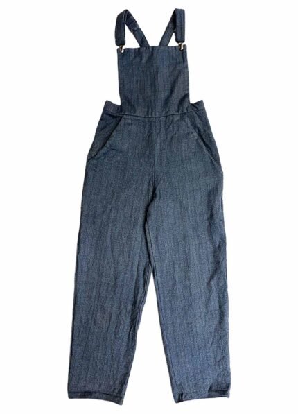 Blue Stripe Dungarees - ref 222 - Resale item - Approx 12-14