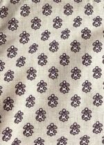 Beige floral patterned cotton crop top - ref 233 - Resale item - Approx UK 10-12 - Image 2