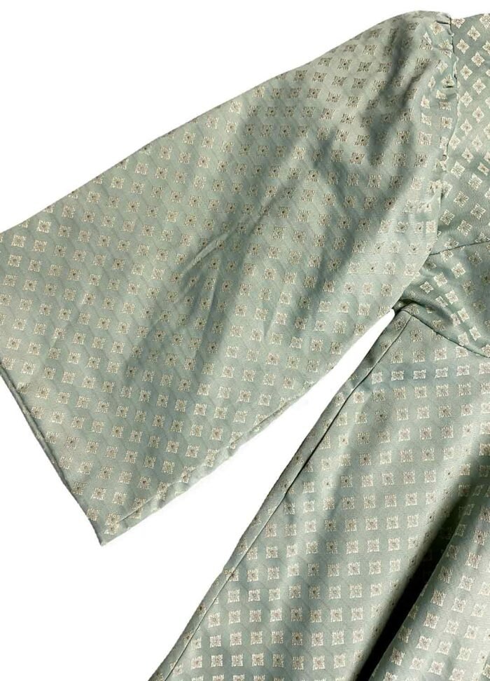 Mint green skater coat - ref 208 - Resale item - Approx UK 12-14 - Image 3