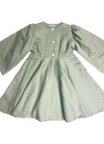Mint green skater coat - ref 208 - Resale item - Approx UK 12-14