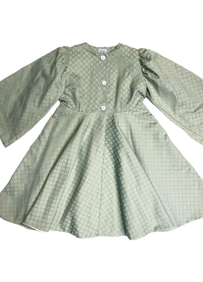Mint green skater coat - ref 208 - Resale item - Approx UK 12-14 - Image 1