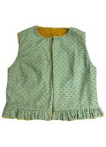 Yellow Corduroy Cropped Jacket - ref 217 - Resale item - Approx UK 12-14 - Image 4