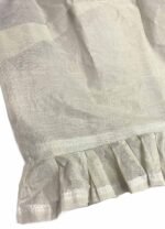 Stone organdy cotton crop top - ref 212 - Resale item - Approx UK 12-14 - Image 4