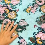 Fabric Ref 5699 - Floral Viscose - Image 3