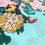 Fabric Ref 5699 - Floral Viscose - Image 2