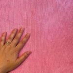 Fabric Ref 5709 - Pale Pink Corduroy - Image 2