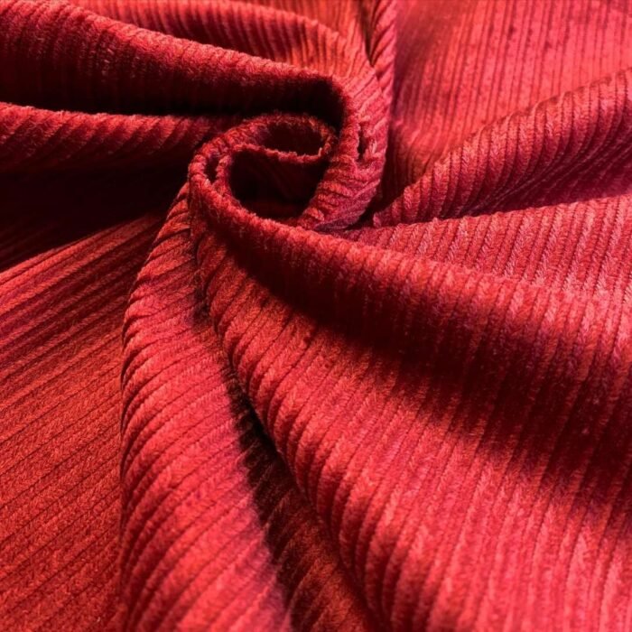 Fabric Ref 5712 - Red Corduroy - Image 1