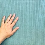 Fabric Ref 5713 - Duck Egg Blue Corduroy - Image 2