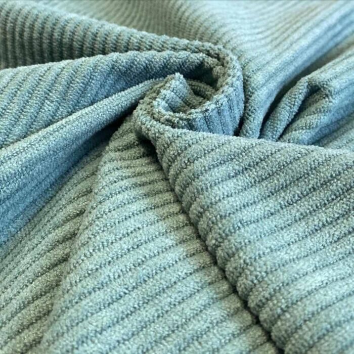 Fabric Ref 5713 - Duck Egg Blue Corduroy - Image 1
