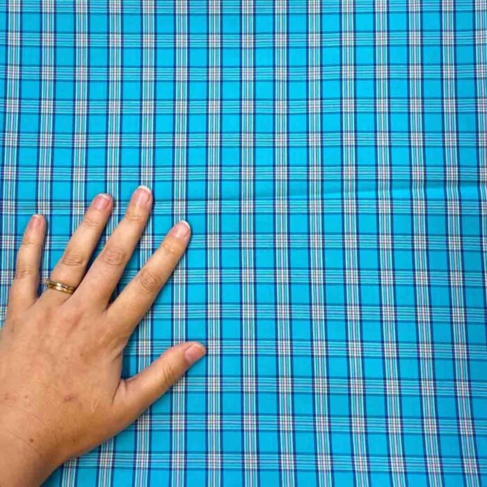 Fabric Ref 5722 - Check Cotton - Image 2