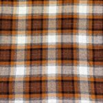 Fabric Ref 5724 - Check Viscose Mix with Lamé Stripe