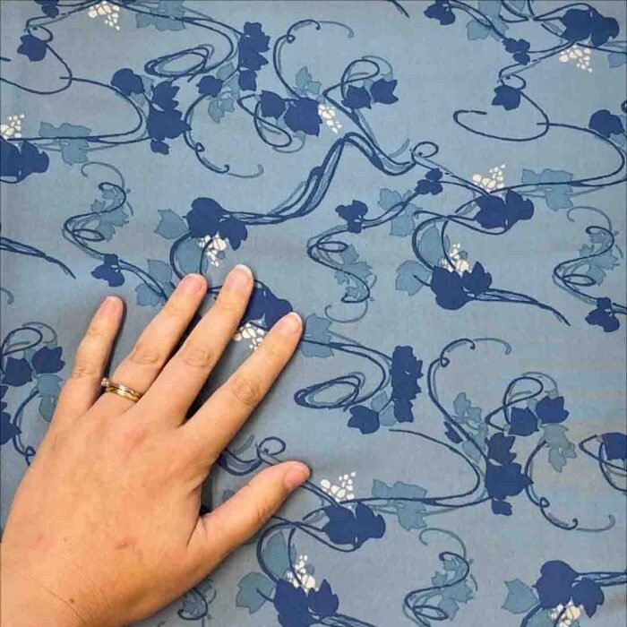 Fabric Ref 5726 - Floral Viscose - Image 2