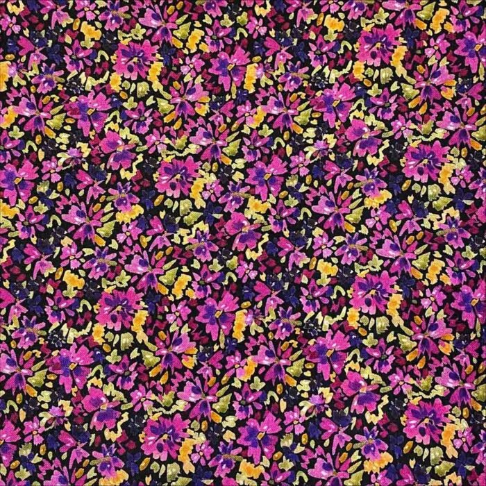 Fabric Ref 5728 - Floral Viscose - Image 1