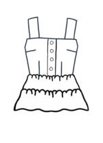 Design your own: Tiered Strap Button-up Top