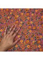 Fabric Ref 5731 - Floral Viscose - Image 2