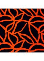 Fabric Ref 5737 - Abstract Floral Crepe Viscose Mix