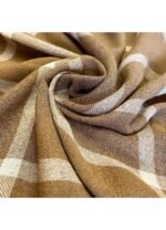 Fabric Ref 5847 - Check Viscose Wool Mix - Image 3