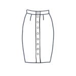 Design your own: Button-up Pencil Skirt