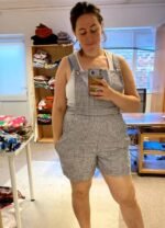 Micro gingham playsuit - ref 262 - Resale item - Approx UK 14-16