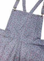 Grey Printed Dungarees- ref 267 - Resale item - Approx 22-24 - Image 2