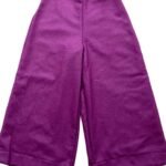 Purple Wool Culottes - ref 249 - Resale item - Approx 10-12