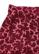 Red brocade mini skirt - ref 260 - Resale item - UK 12-14 - Image 2