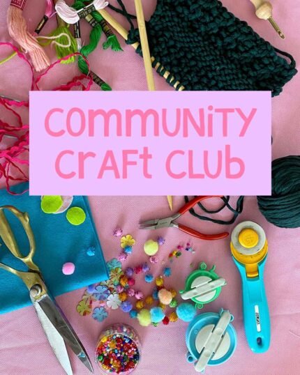 Community Craft Club - Thurs 3rd June 26 6-8pm UK time - Low income ticket